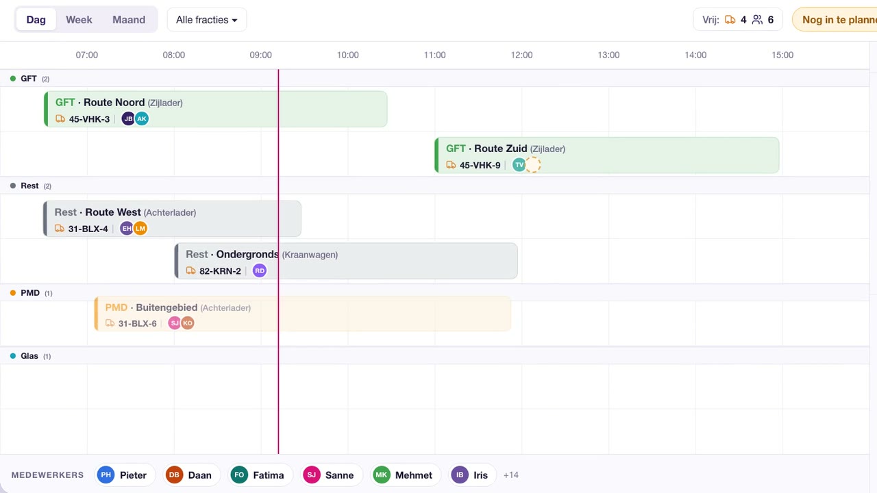 Slimme Planning in DeriQ